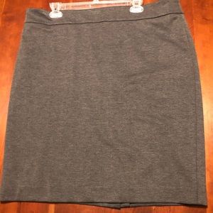 Jones NY sz16 heather grey skirt